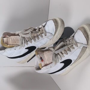 Nike Blazer Mid '77 Vintage White/Black size US Mens 9